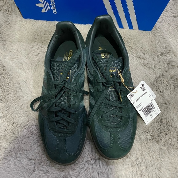 Adidas Gazelle Indoor Shagrn shoes in women’s size 7 - Picture 4 of 7